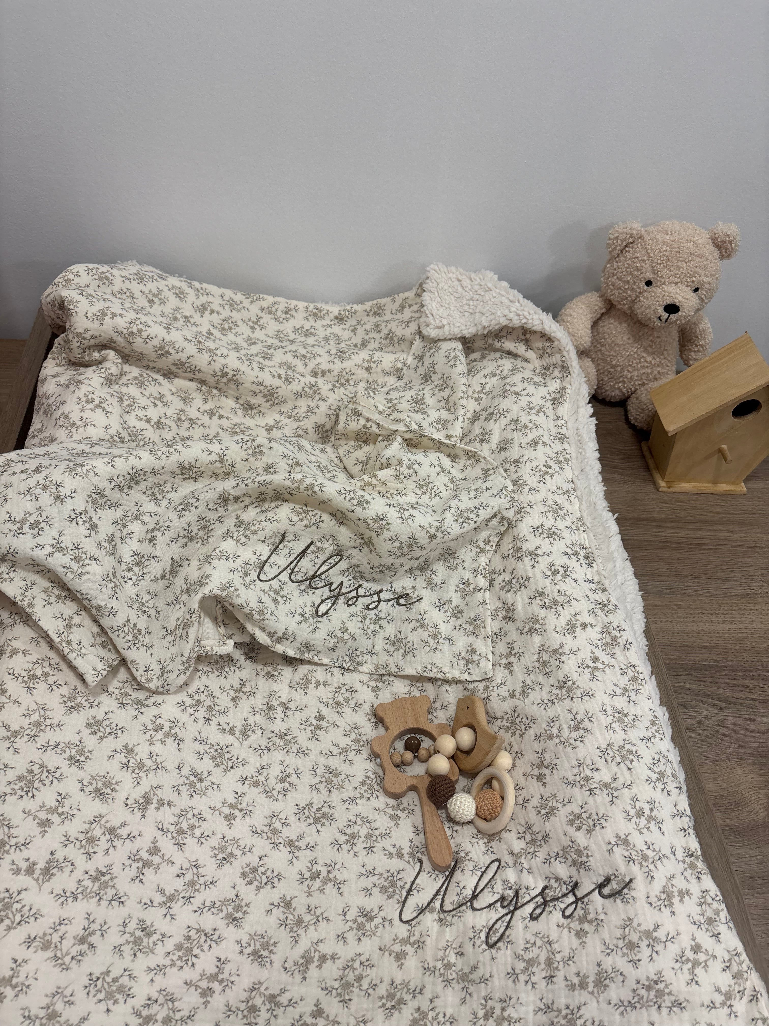Couverture fleurie